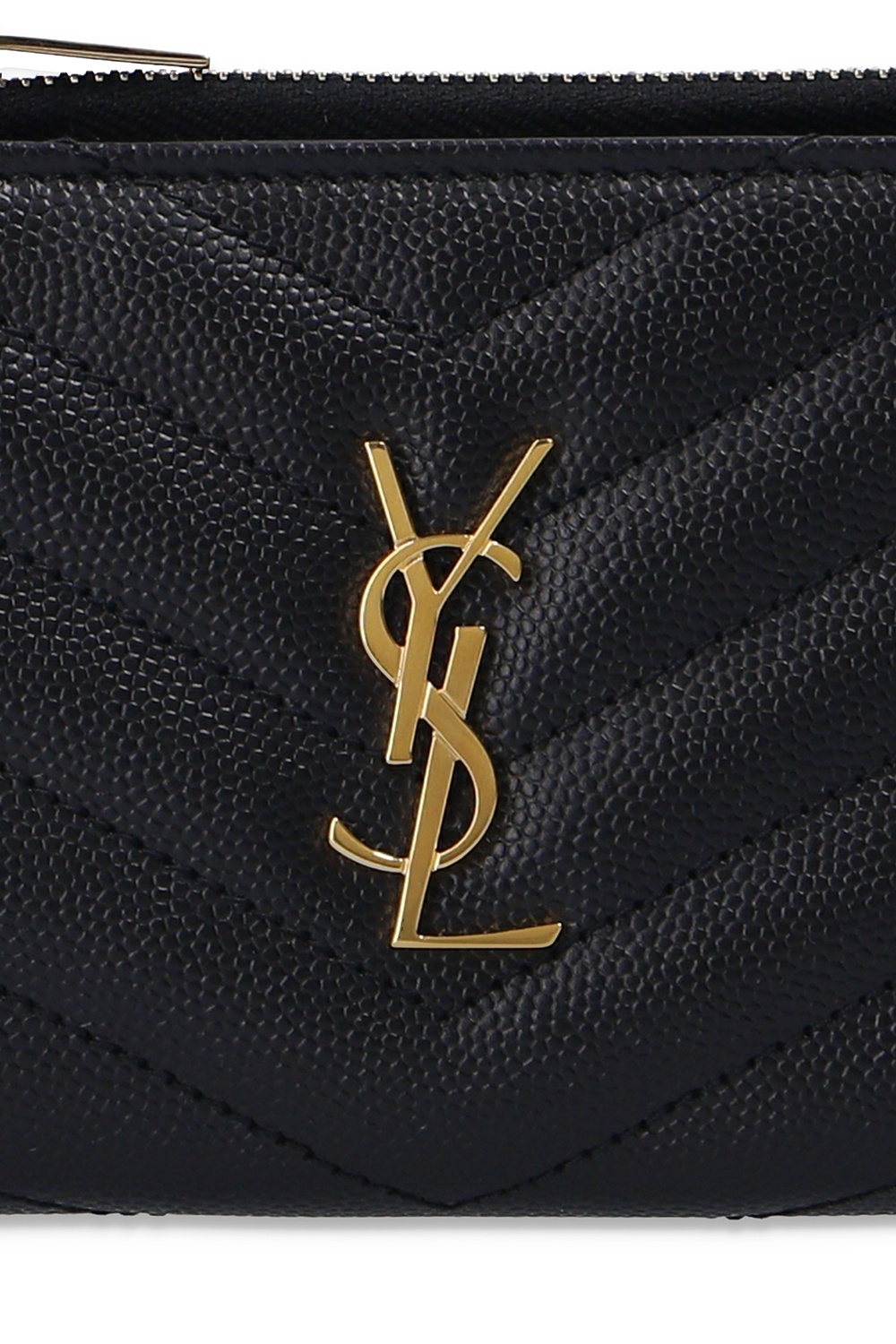 Saint Laurent Quilted wallet with logo | Women's Accessories 
